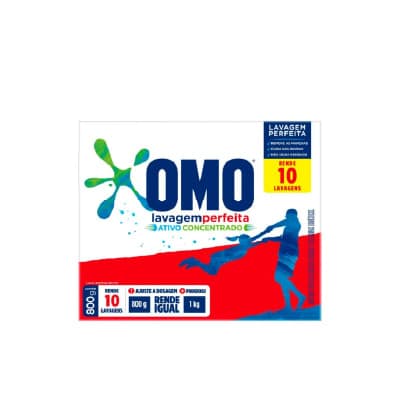 Sabão em Pó OMO Lavagem Perfeita - 800G