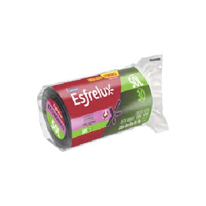 Saco de Lixo 50L Pedralux